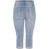 MARTA DU CHATEAU Marta Du Chateau Damen Knickers MdcAzura Restudsalg Denim