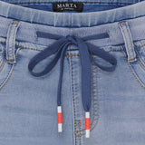 MARTA DU CHATEAU Marta Du Chateau Damen Knickers MdcAzura Restudsalg Denim