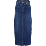 MARTA DU CHATEAU Marta Du Chateau Damen Rock MDCMila MDC115-2579 Skirt Denim