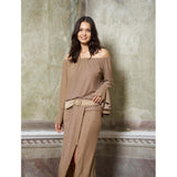 MARTA DU CHATEAU Marta Du Chateau Damen Rock MdcArlene 4906 Skirt Camello
