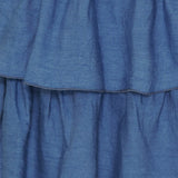 MARTA DU CHATEAU Marta Du Chateau Damen Rock MdcKlara Skirt Medium Blue
