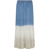 MARTA DU CHATEAU Marta Du Chateau Damen Rock MdcTekla Skirt LightBlue/White/Beige
