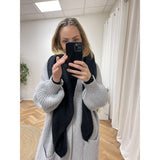 MARTA DU CHATEAU Marta Du Chateau Damen Schal 194007 Scarf Black