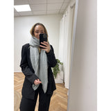 MARTA DU CHATEAU Marta Du Chateau Damen Schal 194007 Scarf Light Grey Melange
