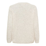 MARTA DU CHATEAU Marta Du Chateau Damen Strick MdcCoraline 9852 Knit Beige Melange