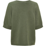 MARTA DU CHATEAU Marta Du Chateau Damen Strick MdcInaya 9587 Knit Military Melange