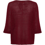 MARTA DU CHATEAU Marta Du Chateau Damen Strickjacke 7010 Knit Bordeaux2051