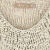 MARTA DU CHATEAU Marta Du Chateau Damen Strickjacke 7010 Knit Cream103