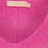 MARTA DU CHATEAU Marta Du Chateau Damen Strickjacke 7010 Knit Pink