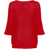 MARTA DU CHATEAU Marta Du Chateau Damen Strickjacke 7010 Knit Rosso116