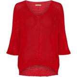 MARTA DU CHATEAU Marta Du Chateau Damen Strickjacke 7010 Knit Rosso116