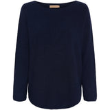 MARTA DU CHATEAU Marta Du Chateau Damen Strickjacke MDCDagmar 5001 Knit AWNavy6752