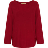 MARTA DU CHATEAU Marta Du Chateau Damen Strickjacke MDCDagmar 5001 Knit Red4308