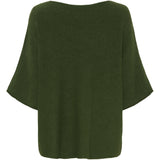 MARTA DU CHATEAU Marta Du Chateau Damen Strickjacke MdcSia 5003 Knit Army9436