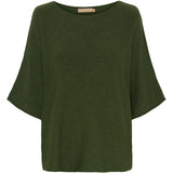 MARTA DU CHATEAU Marta Du Chateau Damen Strickjacke MdcSia 5003 Knit Army9436