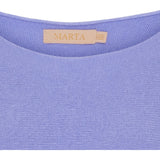 MARTA DU CHATEAU Marta Du Chateau Damen Strickjacke MdcSia 5003 Knit Azzurro9685