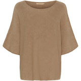 MARTA DU CHATEAU Marta Du Chateau Damen Strickjacke MdcSia 5003 Knit Camel