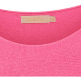 MARTA DU CHATEAU Marta Du Chateau Damen Strickjacke MdcSia 5003 Knit Fuxia Fluo