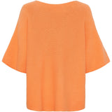 MARTA DU CHATEAU Marta Du Chateau Damen Strickjacke MdcSia 5003 Knit Orange Fluo