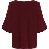 MARTA DU CHATEAU Marta Du Chateau Damen Strickjacke MdcSia 5003 Knit Wine