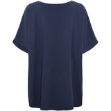 MARTA DU CHATEAU Marta Du Chateau Damen T-Shirt MdcJunia T-shirt Navy/Offwhite