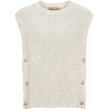 MARTA DU CHATEAU Marta Du Chateau Damen Weste MdcCoast 9851 Vest Beige Melange
