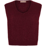 MARTA DU CHATEAU Marta Du Chateau Damen Weste MdcMarlene 5114 Vest Bordeaux
