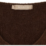 MARTA DU CHATEAU Marta Du Chateau Damen Weste MdcMarlene 5114 Vest Chocolate21525