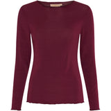 MARTA DU CHATEAU Marta Du Chateau Damen t-shirt MdcLeonora 5894 T-shirt Wine