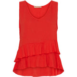 MARTA DU CHATEAU Marta Du Chateau Damen top 84511 Restudsalg Red