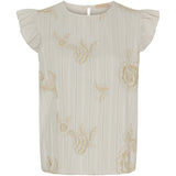 MARTA DU CHATEAU Marta Du Chateau Damen top MdcAmber Restudsalg Beige1752