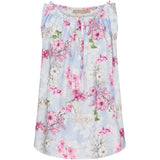 MARTA DU CHATEAU Marta Du Chateau Damen top MdcSilja Top Celeste0998