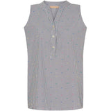 MARTA DU CHATEAU Marta Du Chateau Damen top MdcSolvej Restudsalg Blackprint2