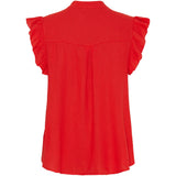 MARTA DU CHATEAU Marta Du Chateau Damen top Mdclise Restudsalg Red
