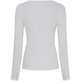 MARTA DU CHATEAU Marta Du Chateau Langarm t-shirt MdcIngrid 4906 LS Tee WhiteSS