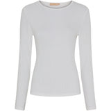 MARTA DU CHATEAU Marta Du Chateau Langarm t-shirt MdcIngrid 4906 LS Tee WhiteSS