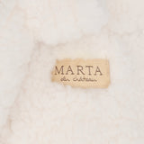 MARTA DU CHATEAU Marta Teddy Damen luffer 48744 Gloves Offwhite