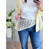 MARTA DU CHATEAU Marta du Chateau Damen-Hüfttuch MdcZaya BA-3508 Scarf Beige