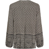 MARTA DU CHATEAU Marta du Chateau Damen Bluse MdcChristelle 6453 Restudsalg Grigio1896tps