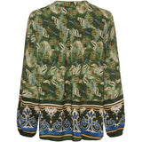 MARTA DU CHATEAU Marta du Chateau Damen Bluse MdcChristelle 6453 Restudsalg Military288tpu