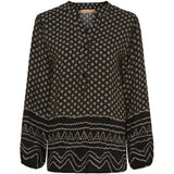 MARTA DU CHATEAU Marta du Chateau Damen Bluse MdcChristelle 6453 Restudsalg Nero1896tps