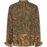 MARTA DU CHATEAU Marta du Chateau Damen Bluse MdcJoceline 5891 Shirt Military5684tpk