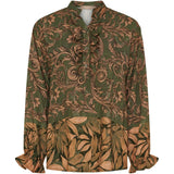 MARTA DU CHATEAU Marta du Chateau Damen Bluse MdcJoceline 5891 Shirt Military5684tpk