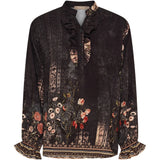 MARTA DU CHATEAU Marta du Chateau Damen Bluse MdcJoceline 5891 Shirt Nero5295tpg