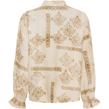 MARTA DU CHATEAU Marta du Chateau Damen Bluse MdcJoceline 5891 Restudsalg Beige462