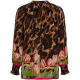 MARTA DU CHATEAU Marta du Chateau Damen Bluse MdcMelanie 6496 Restudsalg Marrone3244TPK