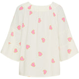 MARTA DU CHATEAU Marta du Chateau Damen Bluse MdcPutte 7316 Shirt Yellow Heart