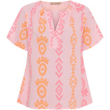 MARTA DU CHATEAU Marta du Chateau Damen Bluse MdcStine 7370C Shirt Pink