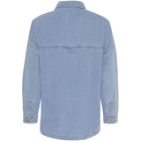 MARTA DU CHATEAU Marta du Chateau Damen Denim Hemd MDC-203-8218 Shirt Blue Denim