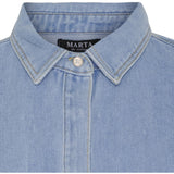 MARTA DU CHATEAU Marta du Chateau Damen Denim Hemd MDC-203-8218 Shirt Blue Denim